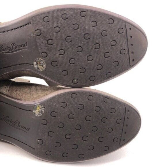 Lucky Brand Terra Western Ankle Boots 7.5M - Picture 11 of 11